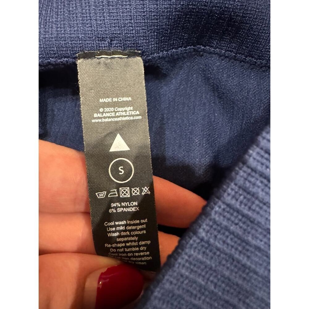 Balance Athletica The Linear Midi Skirt Sculpting Body Con Blue Size Small - Picture 5 of 6